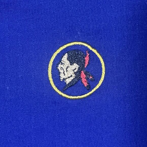 IBKUL Solid Long Sleeve Mock Neck Shirt Women’s L 1/4 Zip UPF 50 Seminole READ - Picture 5 of 10